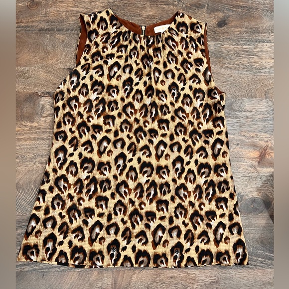 Tory Burch Tops - Tory Burch Top Animal Print Size 6 Silk
